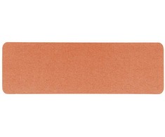Beliani Rašomasis stalas pertvara WALLY 130 x 40 cm Šviesiai raudona