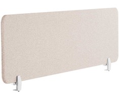 Beliani Stalo pertvara WALLY 180 x 40 cm, smėlio spalvos