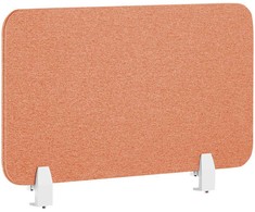 Beliani Rašomojo stalo pertvara WALLY 72 x 40 cm ryškiai raudona