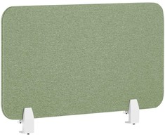 Beliani Rašomojo stalo pertvara WALLY 72 x 40 cm, žalia
