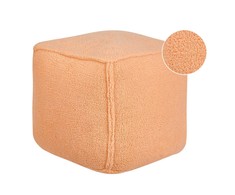 Beliani Pufo ALIPUR Boucle oranžinis