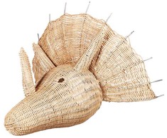 Beliani Rattan dinozaurų sienų dekoravimo šviestuvas BIOKO