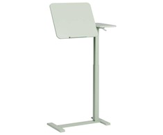Beliani Reguliuojamas nešiojamojo kompiuterio stalas SCHOLA šviesiai žalias 70 cm 40 cm