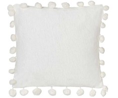 Beliani Rinkinys 2 poduszek dekoracyjnych JASMINE 45 x 45 cm Baltas Jednolity