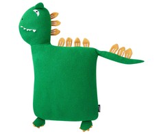 Beliani Rinkinys 2 poduszek dekoracyjnych DINOS Medvilnė 45 x 45 cm Žalias Dinozaur