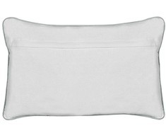 Beliani Rinkinys 2 dekoratyvinės pagalvės ARALES Medvilnė 30 x 50 cm Pastelinis rožinė Gyvūnų raštas