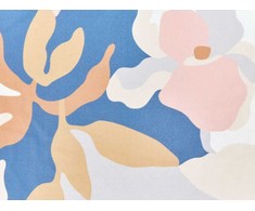 Beliani 2 gėlių sodo pagalvės 45 x 45 cm įvairiaspalvės VEREZZI