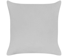 Beliani Rinkinys 2 SALDIKLIS Aksominės dekoratyvinės pagalvės 45 x 45 cm Pilka