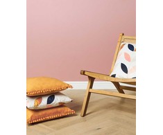 Beliani Rinkinys 2 Quinoa Velvet pagalvėlės 45 x 45 cm Spalvingas augalų raštas
