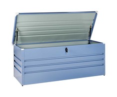 Beliani Garden Box CEBROSA Metalinis 165 cm 70 cm Mėlyna