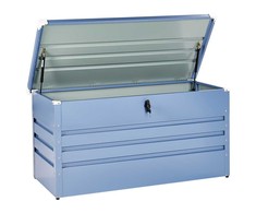 Beliani Sodo dėžė CEBROSA 132 cm 62 cm, mėlyna