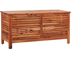 Beliani Sodo dėžė RIVIERA 130 cm 48 cm, ruda