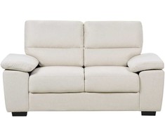 Beliani 2 vietų sofa VOGAR šviesiai smėlio spalvos