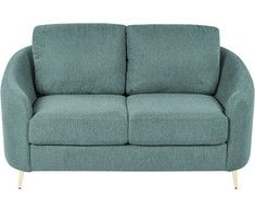 Beliani Dvivietė sofa TROSA žalia