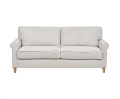 Beliani 3 vietų sofa RONNEBY smėlio spalvos
