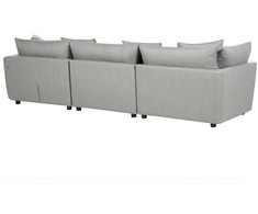 Beliani 3 vietų sofa SIGTUNA šviesiai pilka