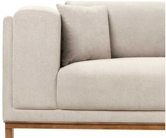 Beliani 4 vietų sofa VENG smėlio pilkos spalvos