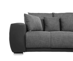 Beliani 4 vietų sofa TORPO pilka