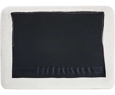 Beliani Trivietė sofa FREDERICA, bouclé audinys, balta