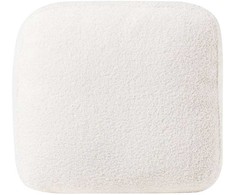 Beliani 4 vietų kampinė sofa OSLO Boucle balta kairinė