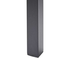 Beliani Sodo stalas 180 x 90 cm juoda VERNIO