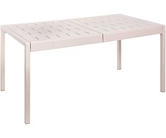Beliani Stół sodo BARTICA 154 cm 84 cm Kremas