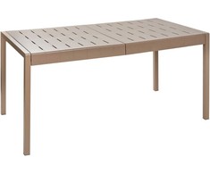 Beliani Stół sodo BARTICA 154 cm 84 cm Ruda