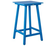 Beliani Staliukas sodo barowy ADIRONDACK 60 cm 59 cm Materiał syntetyczny Mėlyna