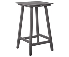 Beliani Staliukas kepimo soda ADIRONDACK 60 cm 59 cm Sintetinė medžiaga Tamsių pjūklas