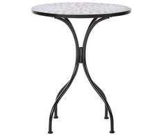 Beliani Bistro staliukas CARPINO 60 cm juodas