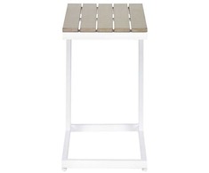 Beliani Staliukas sodo MESSINA 60 cm 35 cm Baltas
