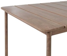Beliani Stół sodo 185 x 96 cm tamsus medis FLAVIA