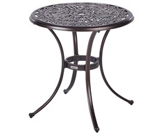 Beliani Staliukas bistro ANDALO 68 cm 68 cm Metal Ruda