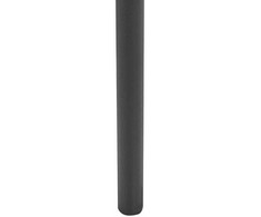 Beliani Stojak na kwiaty ULMUS Metal 58 cm Juodas