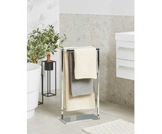 Beliani rankšluosčių kabliukas 42 x 83 cm sidabro GARCITAS