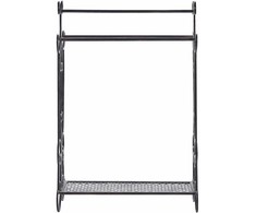 Beliani Lumarko rankšluostis stovėti 60 x 90 cm juoda GLADIS!