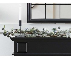 Beliani Kalėdinė girlianda HUELVA 150 cm Žalia