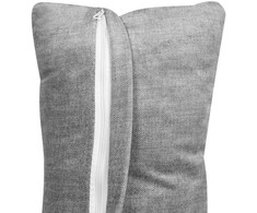 Beliani Dešininė šezlongo sofa HELLNAR, pilka