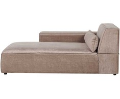 Sofa Beliani Dešinės pusės šezlongas HELLNAR, šviesiai rudas