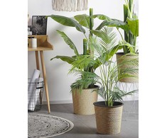 Beliani Dirbtinis augalas ARECA PALM 124 cm žalias