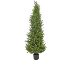 Beliani Dirbtinis augalas CEDAR TREE 153 cm žalias