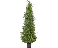 Beliani Dirbtinis augalas CEDAR TREE 153 cm žalias