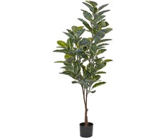 Beliani Sztuczna roślina doniczkowa 160 cm FICUS ELASTICA