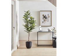 Beliani Sztuczna roślina doniczkowa 160 cm FICUS ELASTICA