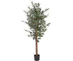 Beliani Sztuczna roślina doniczkowa 167 cm FICUS TREE