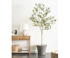 Beliani Sztuczna roślina OLIVE TREE 178 cm Žalias
