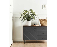 Beliani Sztuczna roślina FERN LEAF PLANT 105 cm Žalias