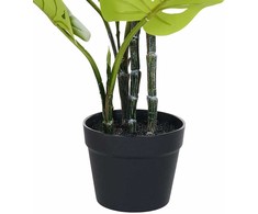 Beliani dirbtinis augalas MONSTERA PLANT 94 cm Žalias