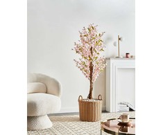 Beliani Dirbtinis augalas SAKURA 150 cm rožinis