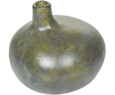 Beliani Dekoratyvinė vaza KLANG Ceramics 18 cm Kamuoliukas